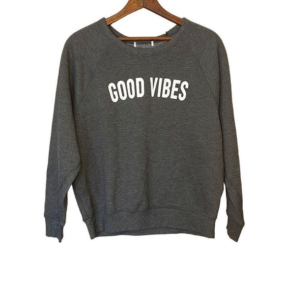 Good Vibes Scoop Neck Sweatshirt - Picture 1 of 8